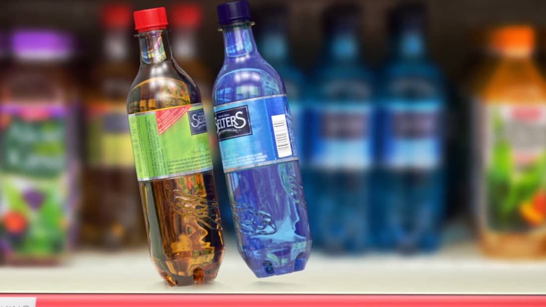 3D Bottles of Selters